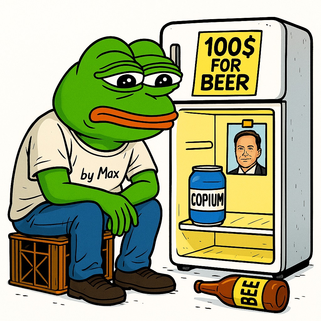 Max needs beer money
